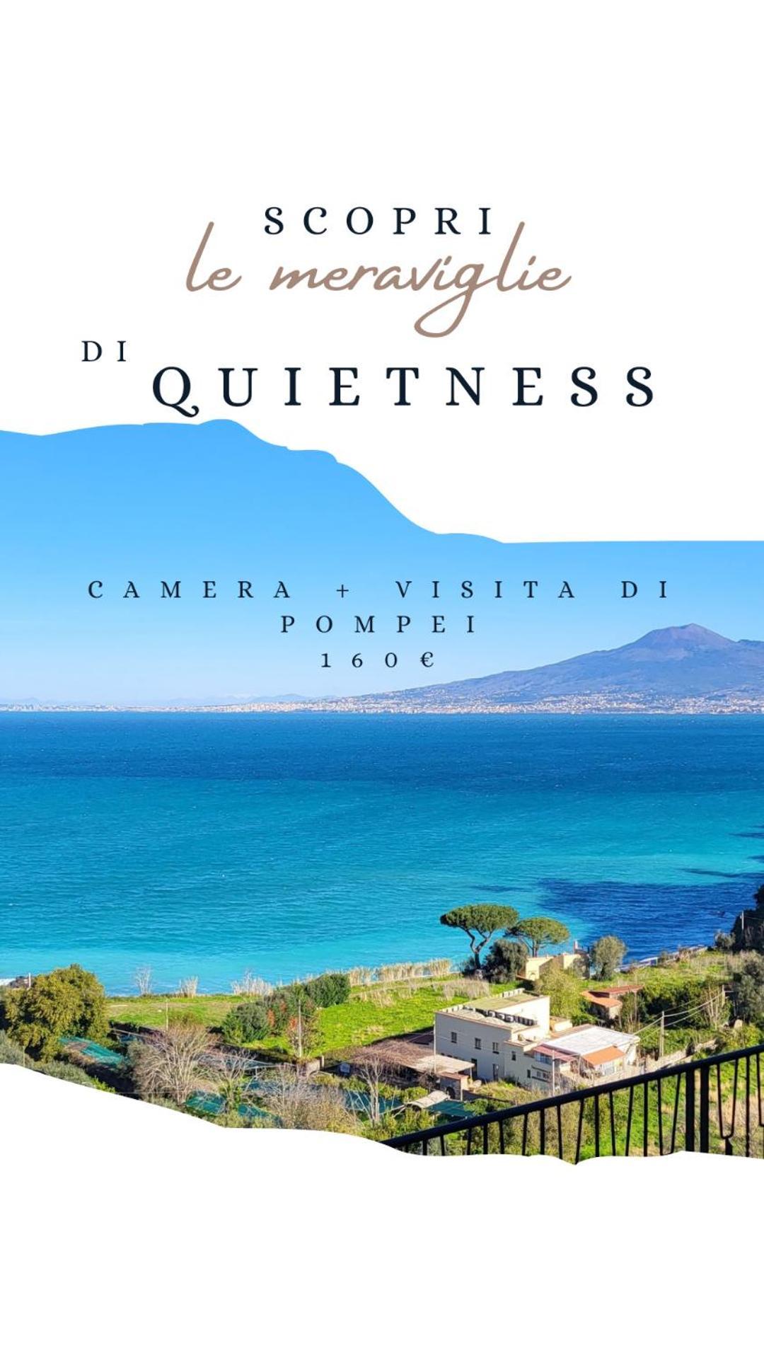Bed and Breakfast Quietness Vico Equense Exterior foto
